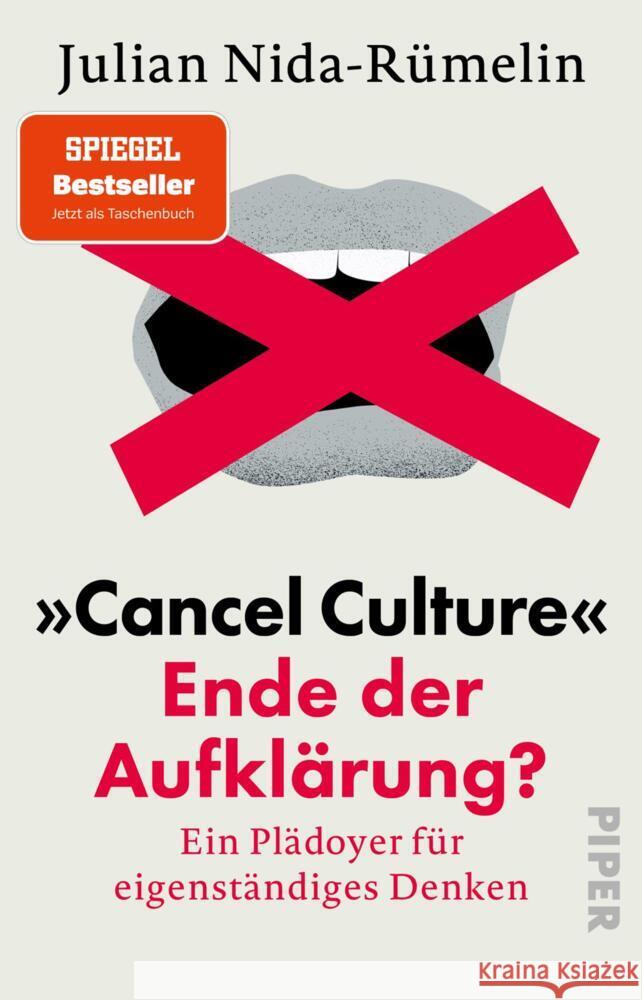 »Cancel Culture« - Ende der Aufklärung? Nida-Rümelin, Julian 9783492321198 Piper - książka