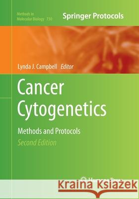 Cancer Cytogenetics: Methods and Protocols Campbell, Lynda J. 9781493956555 Humana Press - książka