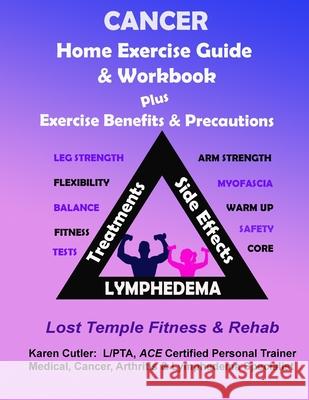 Cancer Home Exercise Guide & Workbook: Exercise, Benefits & Precautions Karen Cutler 9781969456046 Lost Temple Fitness, LLC - książka