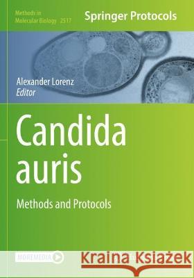 Candida auris  9781071624197 Springer US - książka