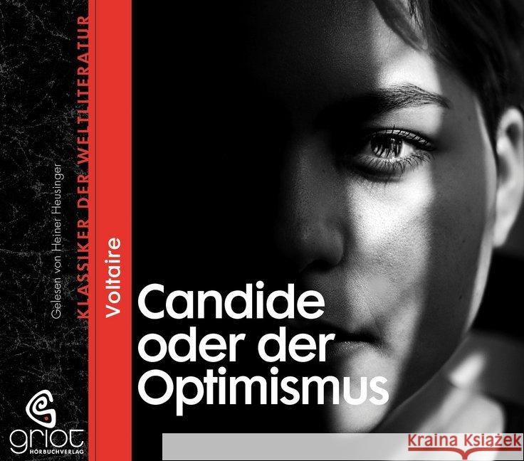 Candide oder der Optimismus, 2 Audio-CD Voltaire 9783959980364 Griot Hörbuch - książka