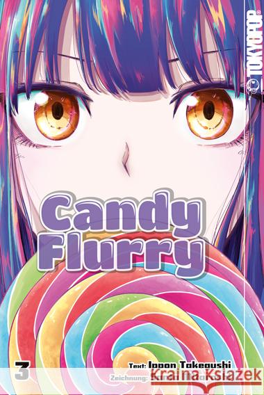 Candy Flurry 03 Takegushi, Ippon, Mitarashi, Santa 9783759303004 Tokyopop - książka