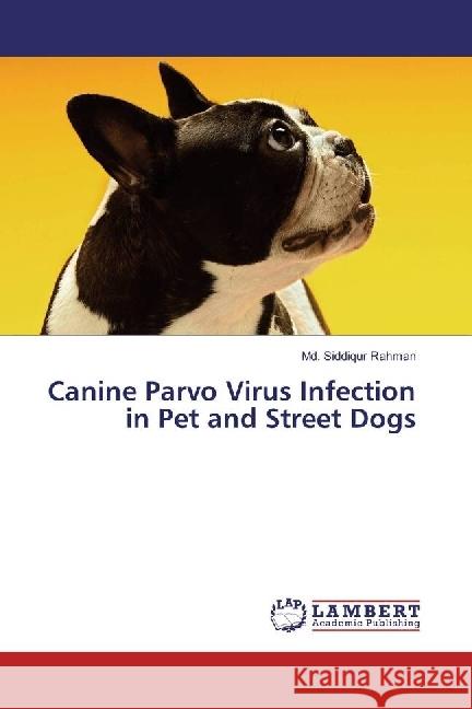 Canine Parvo Virus Infection in Pet and Street Dogs Rahman, Md. Siddiqur 9783330053854 LAP Lambert Academic Publishing - książka