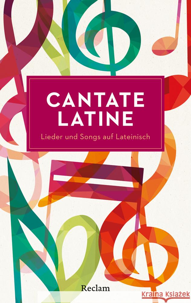 Cantate Latine  9783150146040 Reclam, Ditzingen - książka