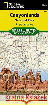 Canyonlands National Park Map National Geographic Maps 9781566953269 Rand McNally & Company - książka