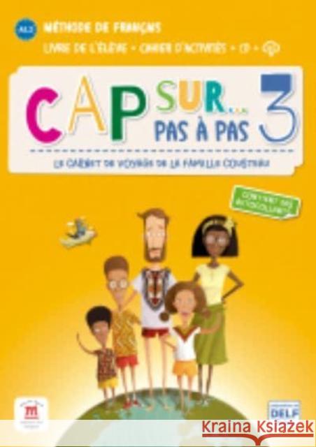 Cap sur... 3 - Cahier d'activites + audio MP3. A2 Helene Simon 9788417260842 Difusion Centro de Investigacion y Publicacio - książka