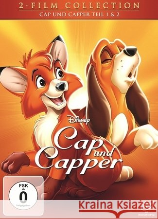 Cap und Capper 1+2, 2 DVDs : Disney Classics + 2. Teil  8717418532017 Walt Disney Studios Home Entertainment - książka