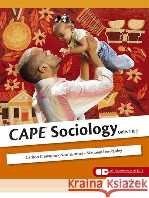 CAPE Sociology Norma James 9781408266120 Hodder Education - książka
