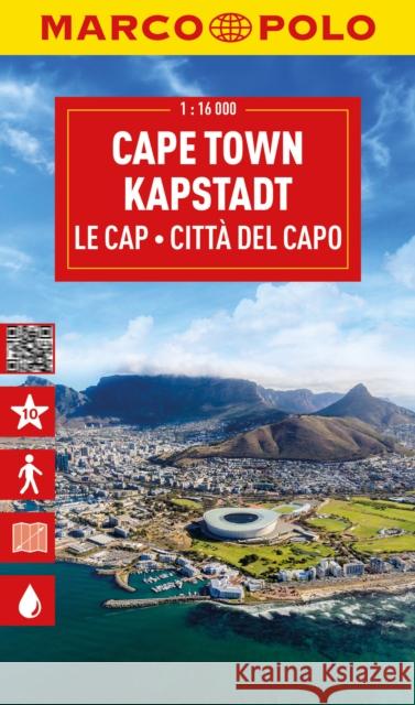 Cape Town Marco Polo City Map Marco Polo 9783575021557 MAIRDUMONT GmbH & Co. KG - książka