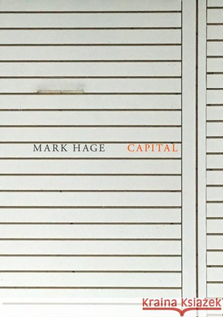 Capital Mark Hage 9781733973076 Public Space Books - książka