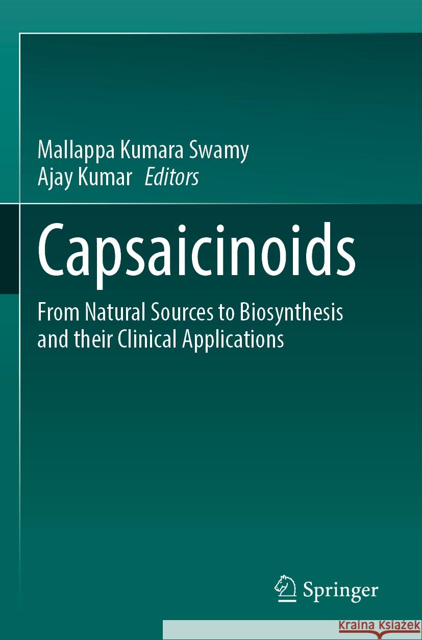 Capsaicinoids  9789819977819 Springer Nature Singapore - książka