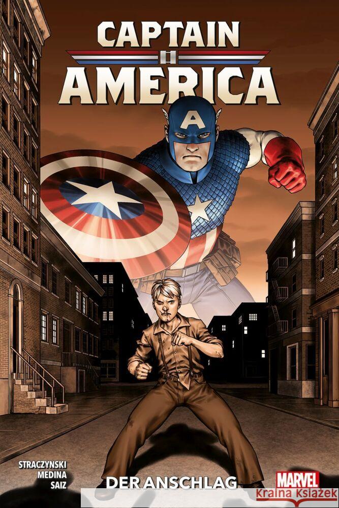 Captain America Straczyinski, J. Michael, Saiz, Jesus, Medina, Lan 9783741636554 Panini Manga und Comic - książka