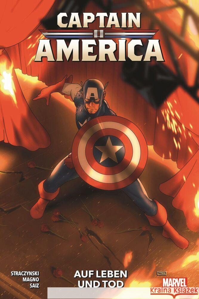 Captain America Straczynski, J. Michael, Magno, Carlos, Saiz, Jesus 9783741638923 Panini Manga und Comic - książka