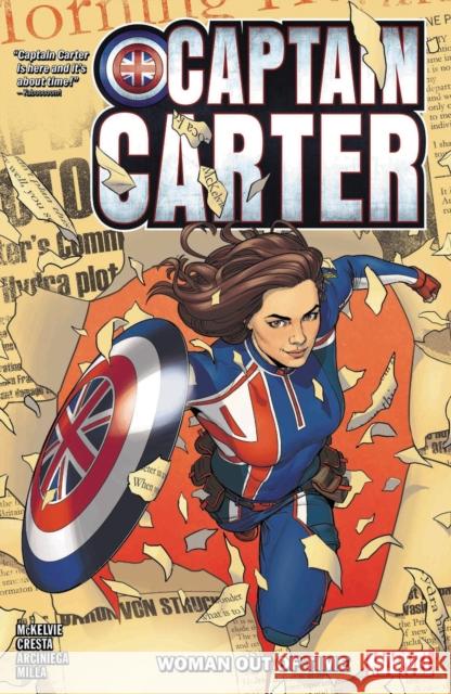 Captain Carter: Woman Out of Time McKelvie, Jamie 9781302946555 Marvel Comics - książka