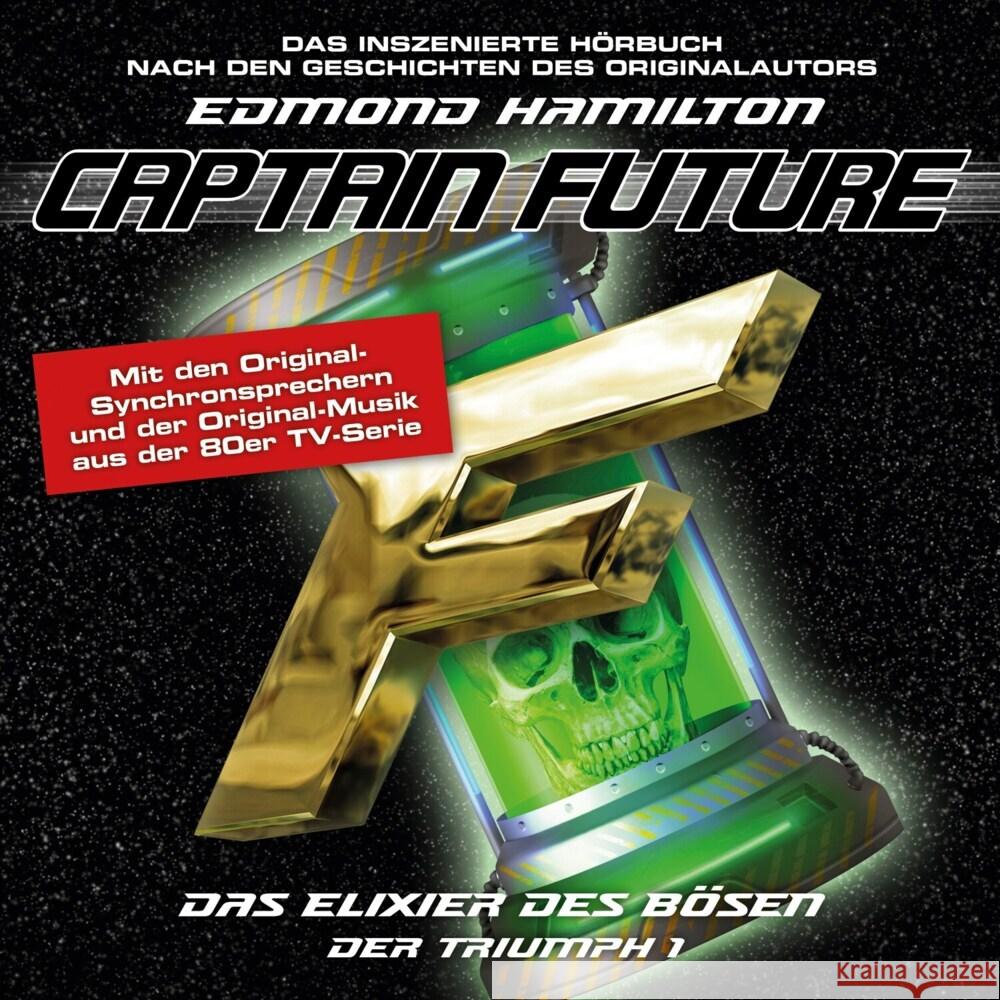 Captain Future - Der Triumph: Das Elixier des Bösen, 1 Audio-CD  9783962824228 All Ears - książka