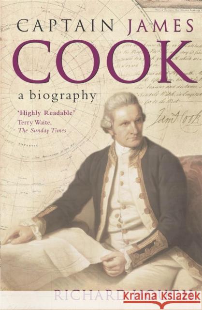 Captain James Cook Richard Hough 9780340825563 Hodder & Stoughton - książka