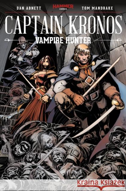 Captain Kronos Collection Tom Mandrake 9781785861338 Titan Comics - książka