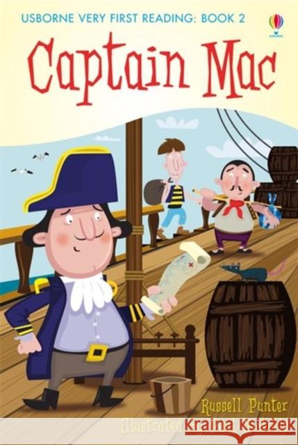 Captain Mac Russell Punter 9781409530626 Usborne Publishing Ltd - książka