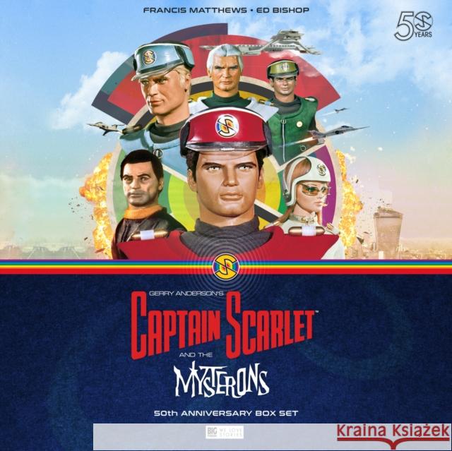 Captain Scarlet and the Mysterons - 50th Anniversary Set Tony Barwick, Alan Patillo, Peter Curran, Benji Clifford, Ed Bishop 9781787032293 Big Finish Productions Ltd - książka