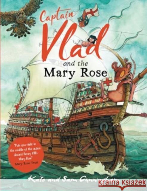 Captain Vlad and the Mary Rose Kate Cunningham 9781913338237 Reading Riddle - książka