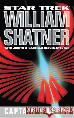 Captain's Blood William Shatner Judith Reeves-Stevens 9781982159924 Gallery Books - książka