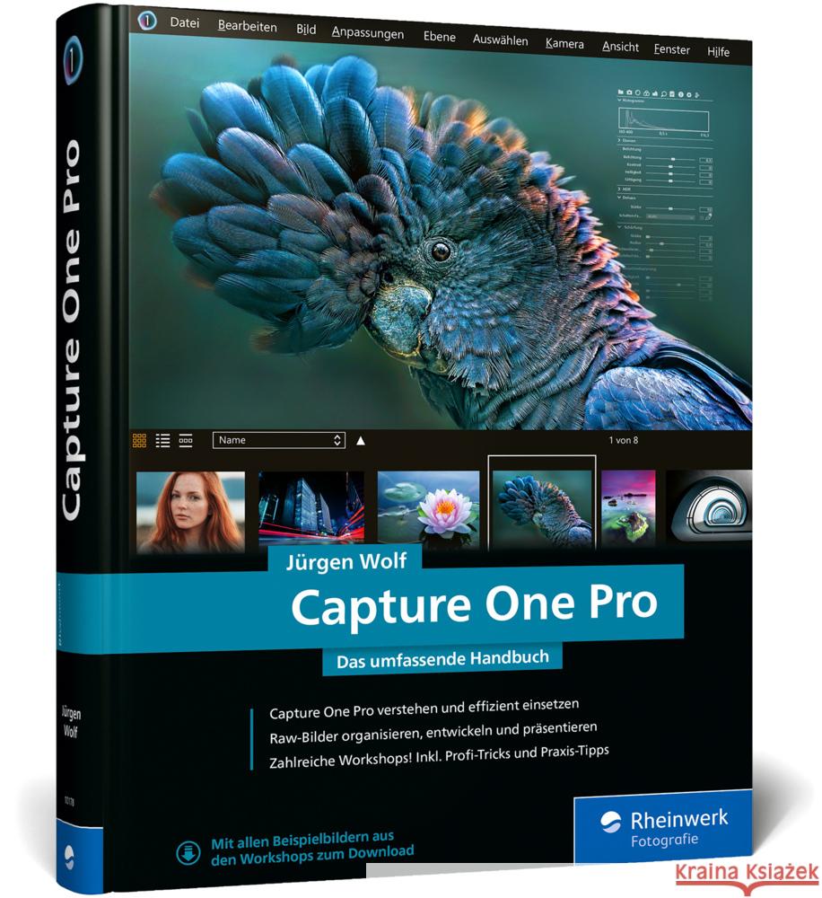 Capture One Pro Wolf, Jürgen 9783367101788 Rheinwerk Fotografie - książka