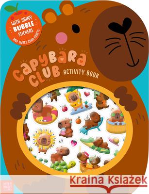 Capybara Club Activity Book Amber Oliver Hayley Kershaw 9781836428282 Make Believe Ideas - książka