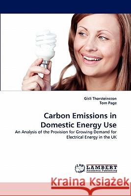 Carbon Emissions in Domestic Energy Use  9783843358552 LAP Lambert Academic Publishing AG & Co KG - książka