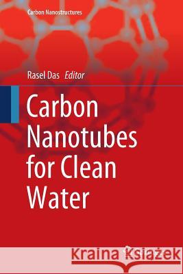 Carbon Nanotubes for Clean Water Rasel Das 9783030070670 Springer - książka