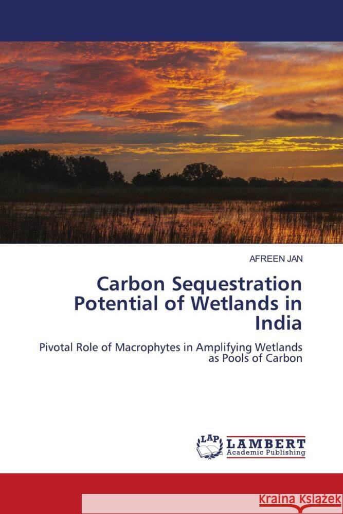 Carbon Sequestration Potential of Wetlands in India JAN, AFREEN 9786204957098 LAP Lambert Academic Publishing - książka