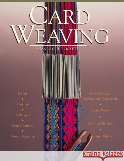 Card Weaving Candace Crockett 9780934026611 Interweave Press - książka