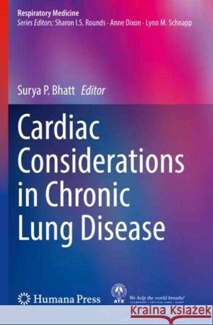Cardiac Considerations in Chronic Lung Disease Surya P. Bhatt 9783030434373 Humana - książka