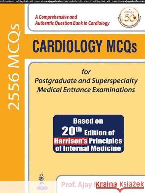 Cardiology MCQs for Postgraduate and Superspecialty Medical Entrance Examinations Ajay Mathur   9789389129991 Jaypee Brothers Medical Publishers - książka