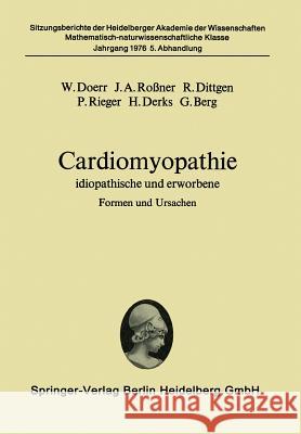 Cardiomyopathie: Idiopathische Und Erworbene Formen Und Ursachen Doerr, W. 9783540080336 Springer - książka