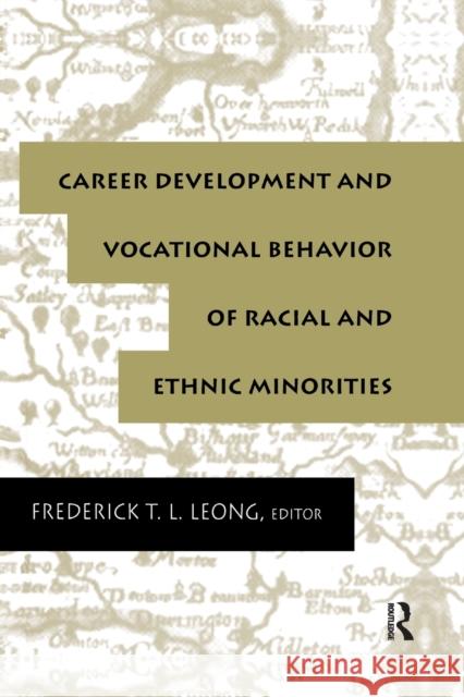 Career Development Vocational CL Frederick T. L. Leong 9781138965362 Routledge - książka