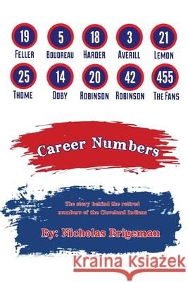 Career Numbers: The Story Behind the Retired Numbers of the Cleveland Indians Nicholas Brigeman 9781977236470 Outskirts Press - książka