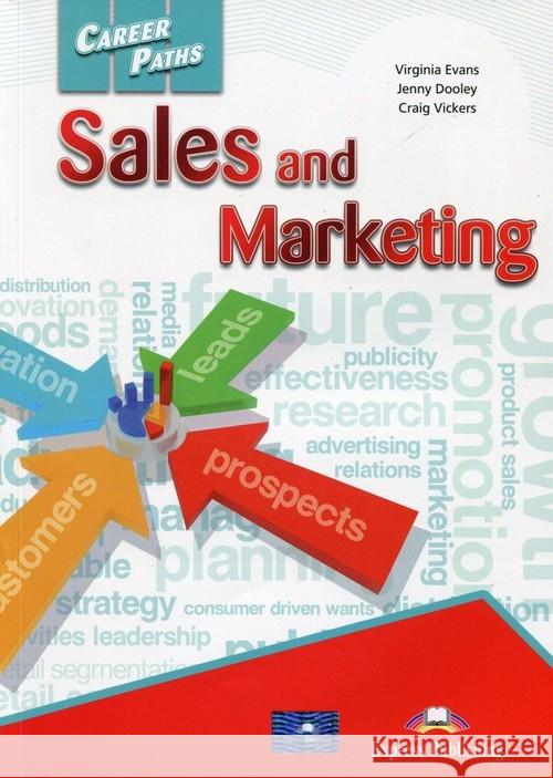 Career Paths. Sales and Marketing SB + DigiBook Evans Virginia Dooley Jenny Vickers Craig 9781471562952 Express Publishing - książka