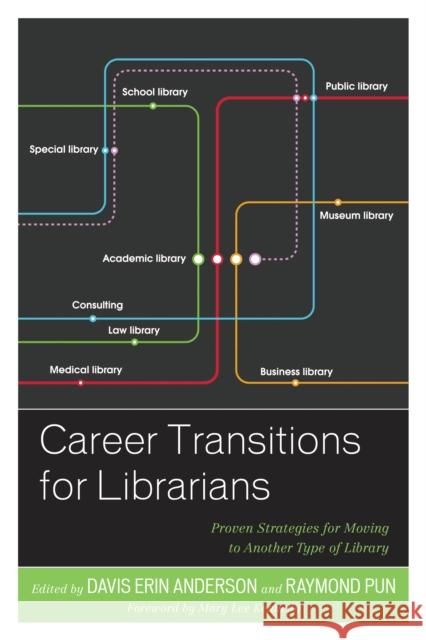 Career Transitions for Librarians: Proven Strategies for Moving to Another Type of Library Davis Erin Anderson Raymond Pun 9781442263727 Rowman & Littlefield Publishers - książka