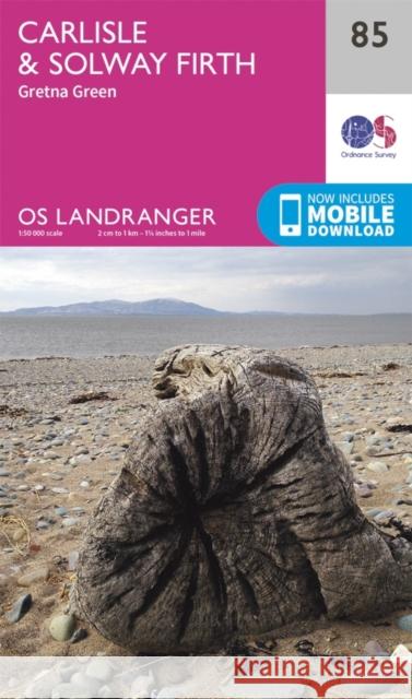 Carlisle & Solway Firth, Gretna Green Ordnance Survey 9780319261835 Ordnance Survey - książka