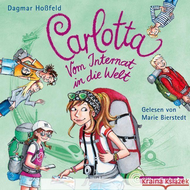 Carlotta - Vom Internat in die Welt, 2 Audio-CDs : 2 CDs, Lesung. CD Standard Audio Format. Gekürzte Ausgabe Hoßfeld, Dagmar 9783745601213 Silberfisch - książka