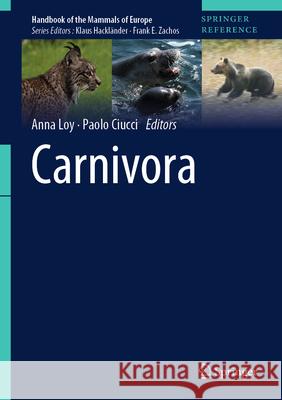 Carnivora Anna Loy Paolo Ciucci 9783030440343 Springer - książka