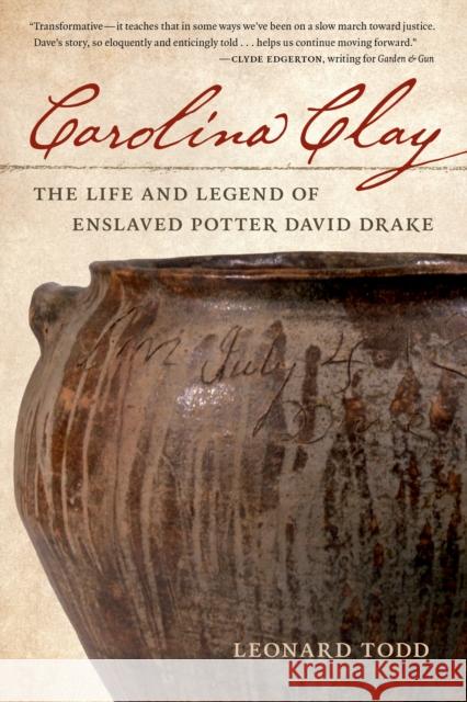 Carolina Clay: The Life and Legend of the Potter David Drake Leonard Todd 9781958888193 Blair - książka