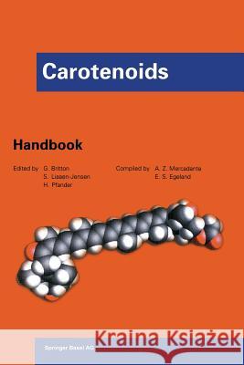 Carotenoids: Handbook Britton, George 9783034895880 Birkhauser - książka