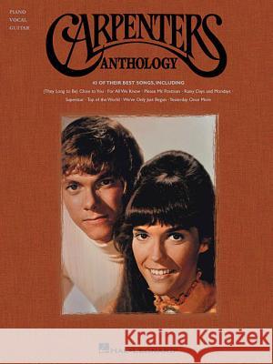 Carpenters Anthology  9780634032349 Hal Leonard Corporation - książka