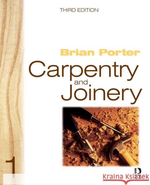 Carpentry and Joinery 1 Brian Porter 9780750651356  - książka