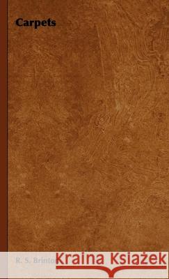 Carpets R. S. Brinton 9781444650754 Gleed Press - książka