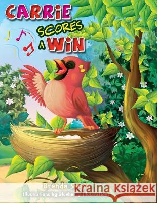 Carrie Scores A Win Blueberry Illustrations Brenda Swain 9781691334889 Independently Published - książka