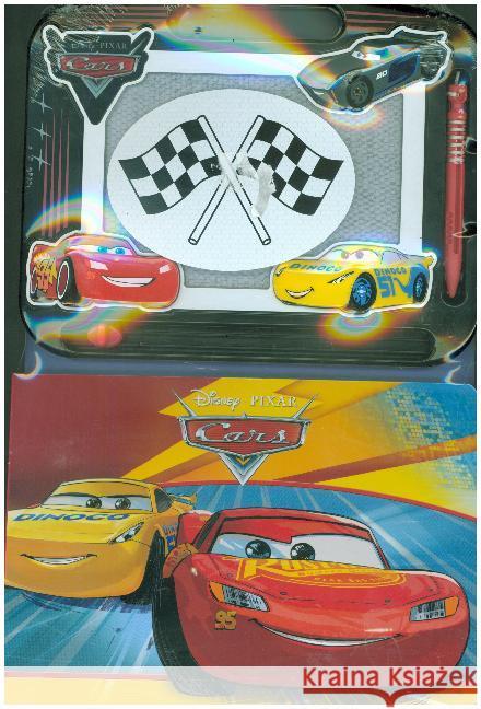 Cars 3, Spielbuch + Zaubertafel  9782764335888 Disney - książka