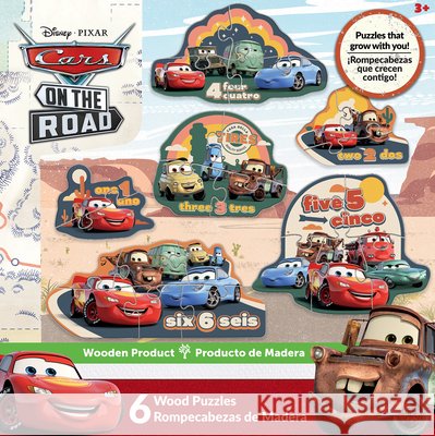Cars 6 Pack Puzzles Masterpieces 0705988126376 Masterpiece Records - książka