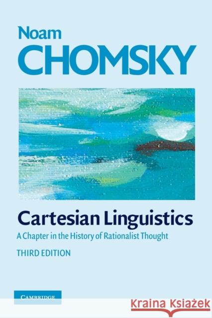 Cartesian Linguistics Chomsky, Noam 9780521708173  - książka